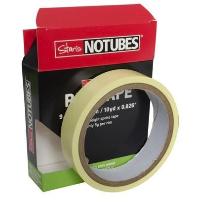 STANS NO TUBE RIM TAPE YELLOW 25MMX9.14M ROLL