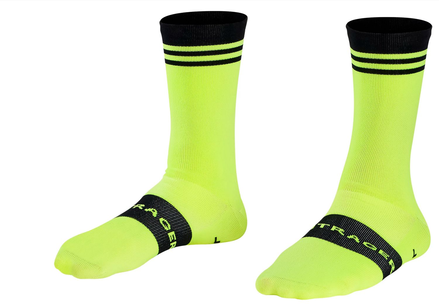 Sock Bontrager Race Crew Medium 39-40 Radioactive Yellow