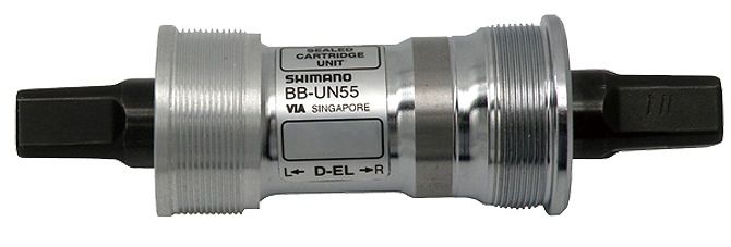 shimano bbun55, square bottom bracket,bsa,68mm, 110mm,steel
