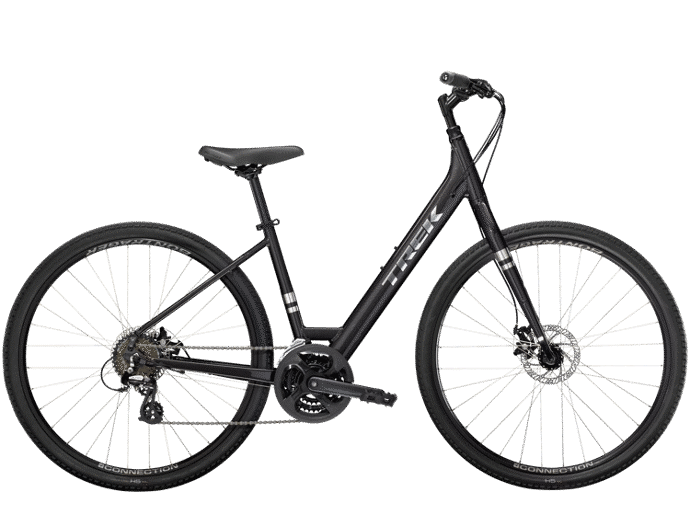 TREK Verve 1 Disc Low Step XS Dnister Black