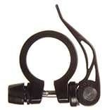 EVO, Seatpost clamp with integrated quick release skewer, 29.8 mm, Black