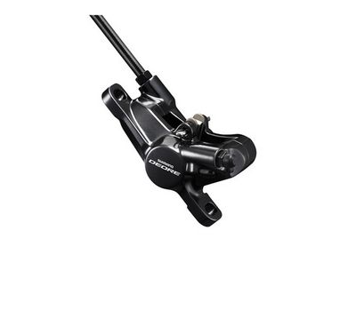 HYDRAULIC DISC BRAKE, BR-M6000, DEORE, FRONT OR REAR, W/O ADAPTER, W/G03S RESIN PAD(W/O FIN), BLACK