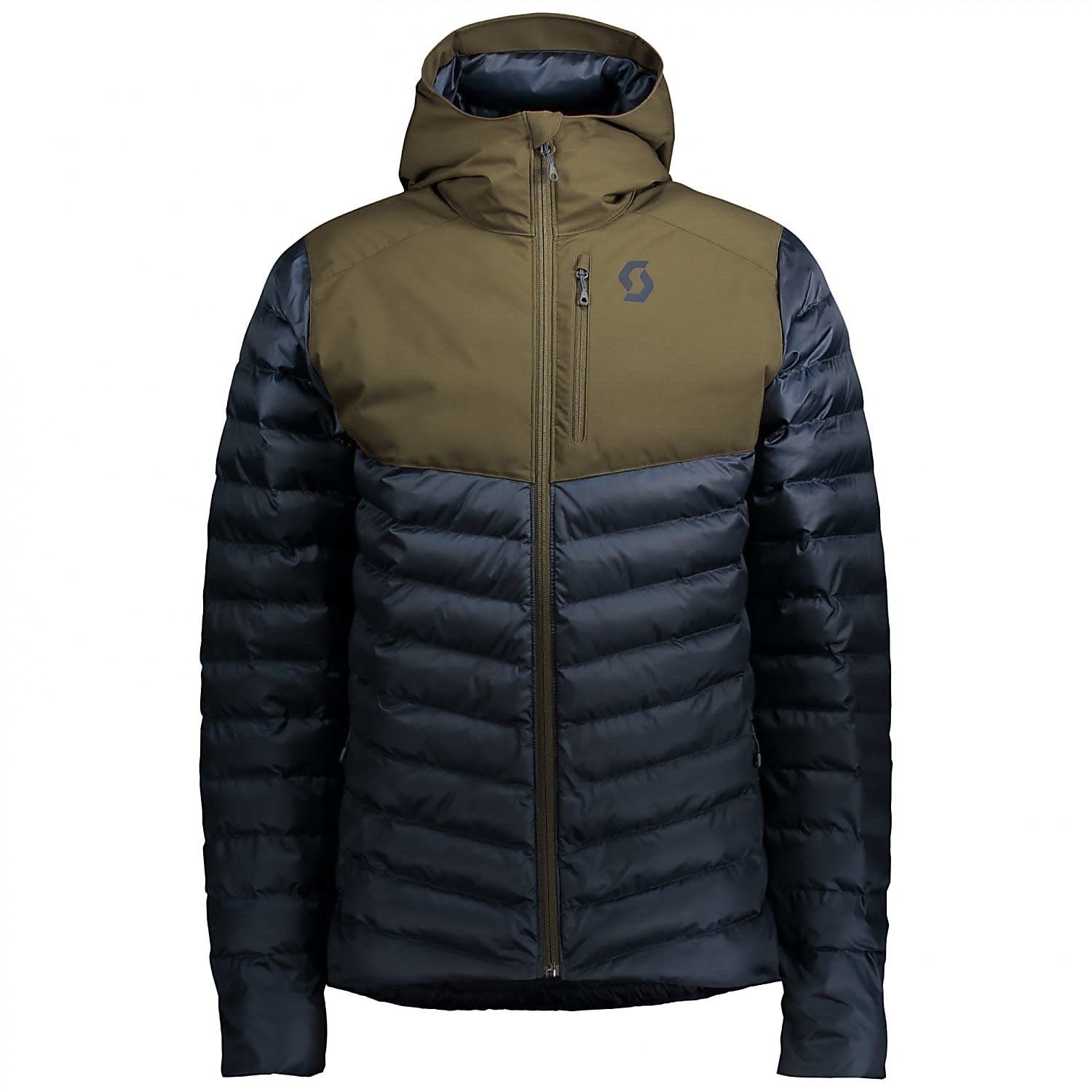 SCOTT INSULSOFT WARM JACKET EARTH BROWN / DK BLUE