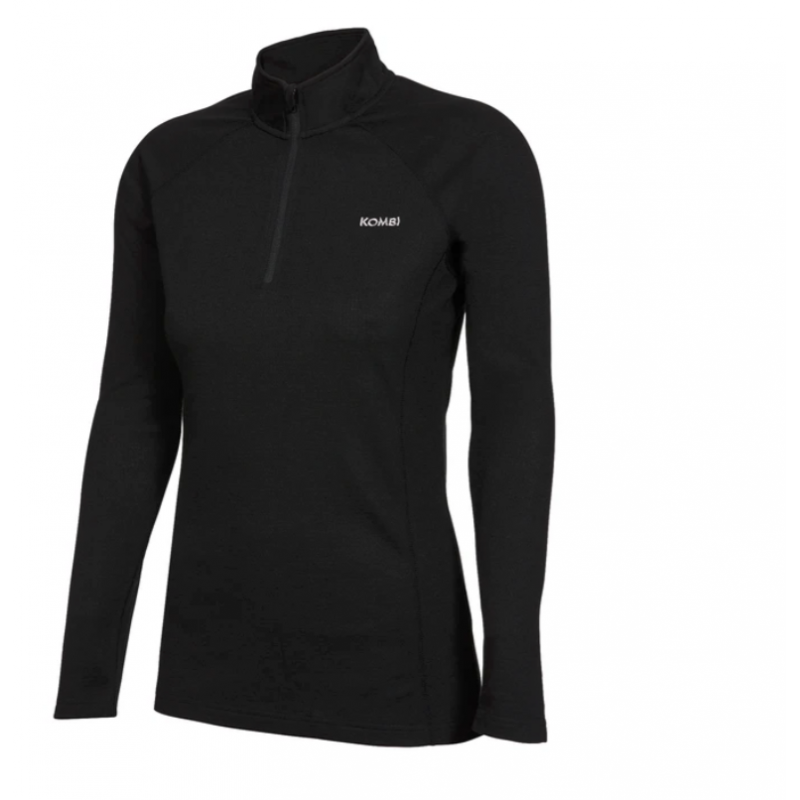 KOMBI MARINO ZIP TOP WOMENS L