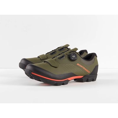 Shoe Bontrager Foray Mountain 38.5 Olive Greyradioactive Og