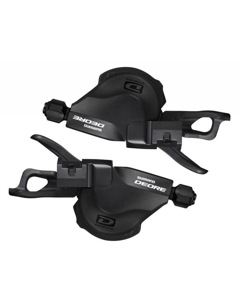 Shimano Deore M610 Shift Levers 2/3 x 10s ISpec Set Black