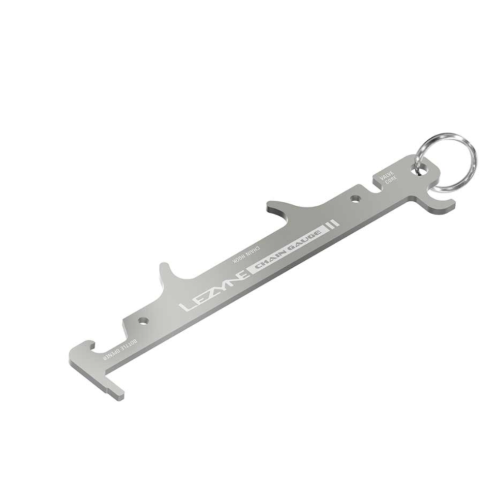 Lezyne, Chain Gauge, Chain Tool, Compatibility: 5-12 sp.