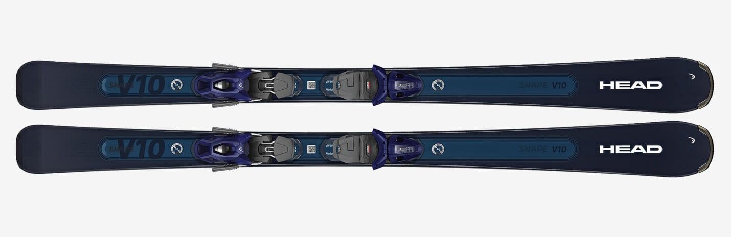Head Skis Shape e-V10 Performance Ski Size 163 cm + PR 11 GW Binding