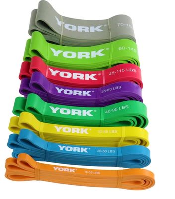 YORK Fitness Band Red