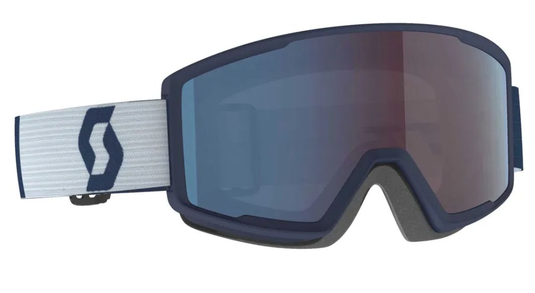SCO Goggle Factor pro dk bl/lg gre enh blue chr