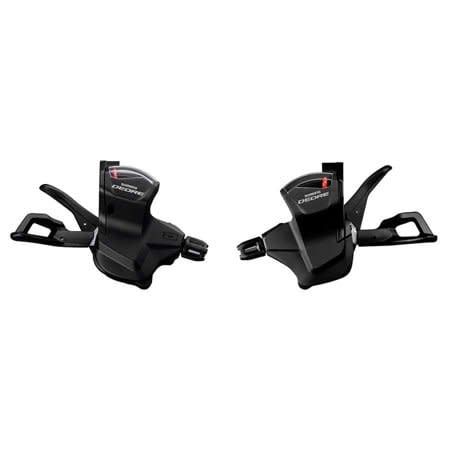 Shimano, Deore SL-M6000, Shift levers, 2/3X10sp., Black, With OGD