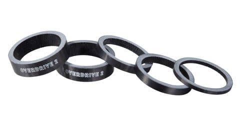 Spacer kits - Carbon (OD2) Carbon (OD2) 1x2.5mm, 2x5mm 2x10mm