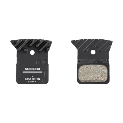 Shimano, L05A-RF, Disc Brake Pads, Shape: Shimano K-Type/L-Type, Resin, Pair