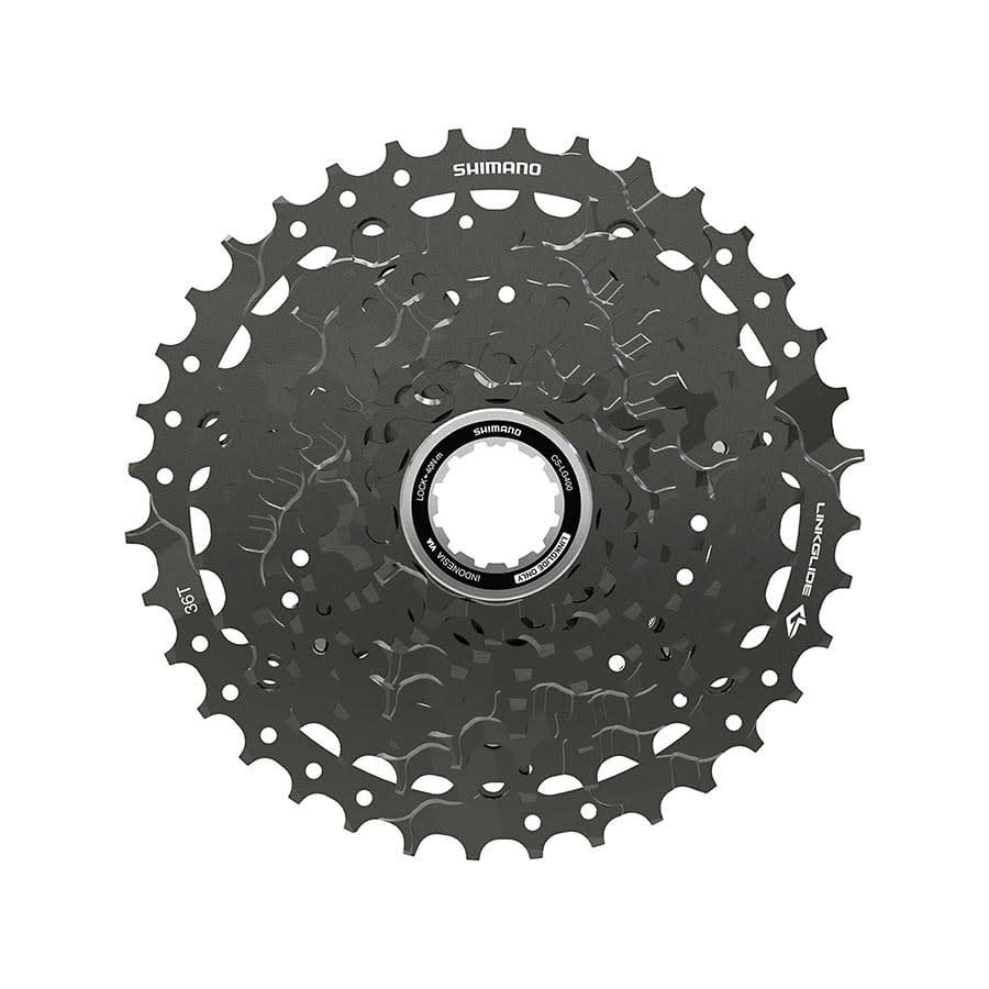 Shimano, CS-LG400-9, Cassette, Speed: 9, 11-36T, ECSLG4009136