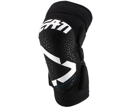 LEATT PROTECTION KNEE GUARD 3DF 5.0 KIDS WHT/BLK