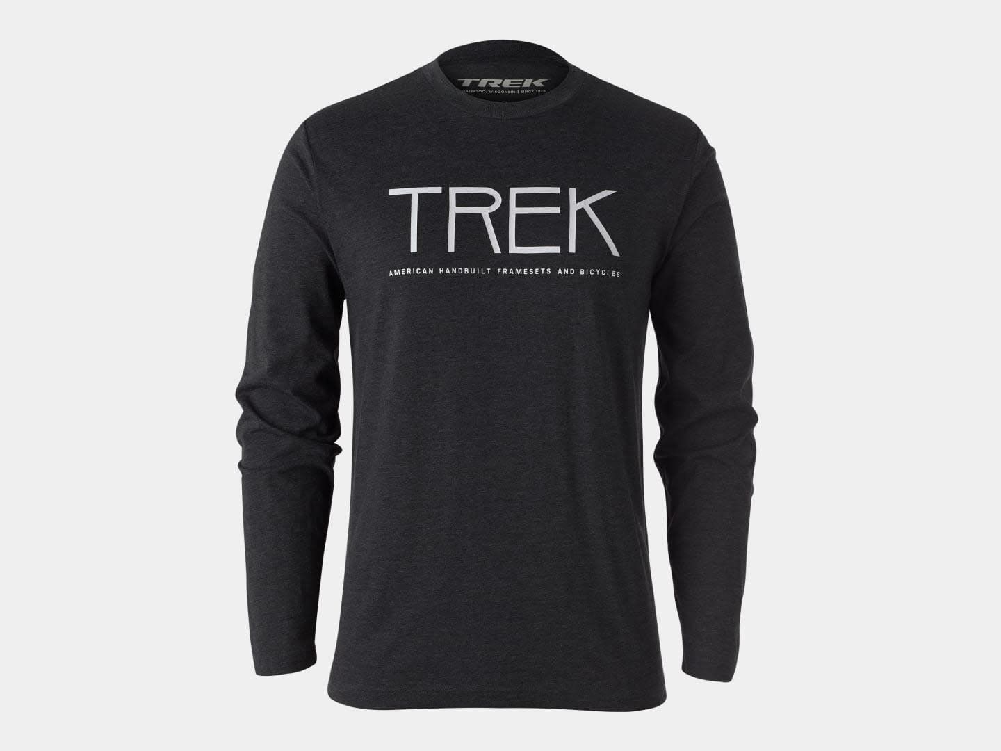 Shirt Trek Stick Logo Tee Long Sleeve Medium Black