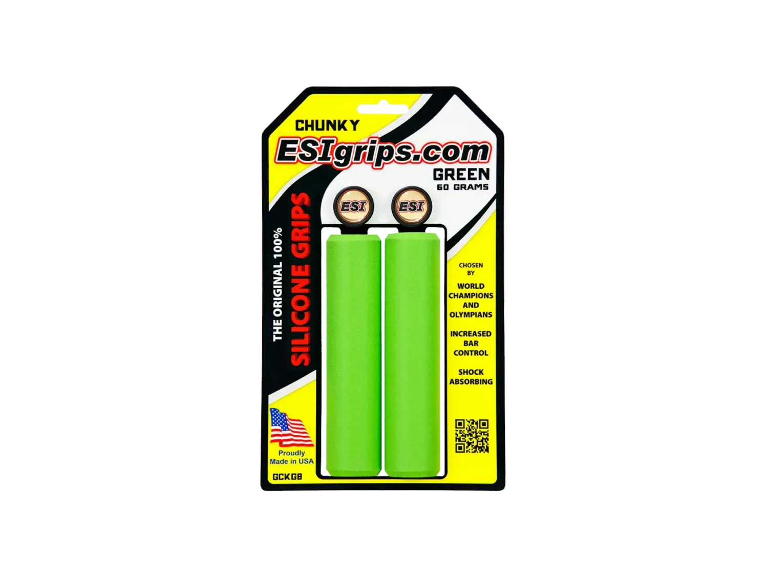 Grip Extreme Steering Chunky Green