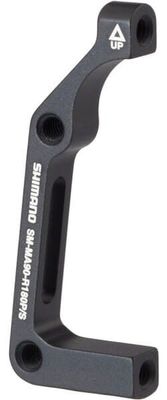 Shimano, XTR SM-MA90-R180P/S Disc brake adapter for Post Mount caliper, Rear, ISO frame, 180mm rotor