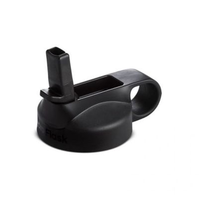 Hydro Flask wide mouth straw lid black/WSLB
