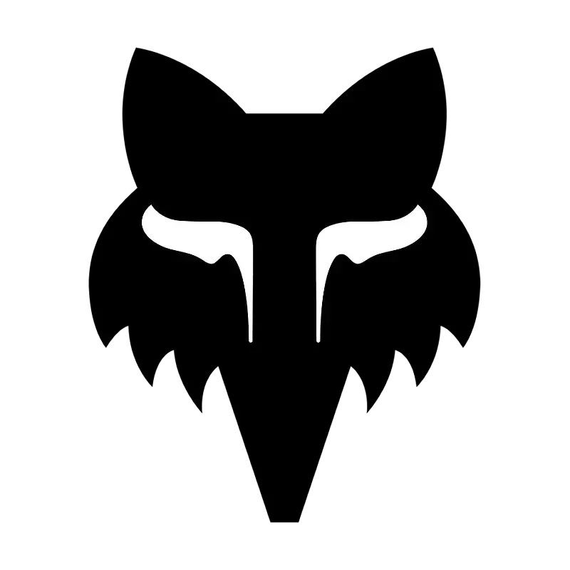 STICKER  FOX HEAD 1.5  [BLK] OS