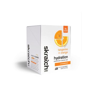 Skratch lab Hydration Everyday Drink Mix, Tangerine + Orange, Single Serving