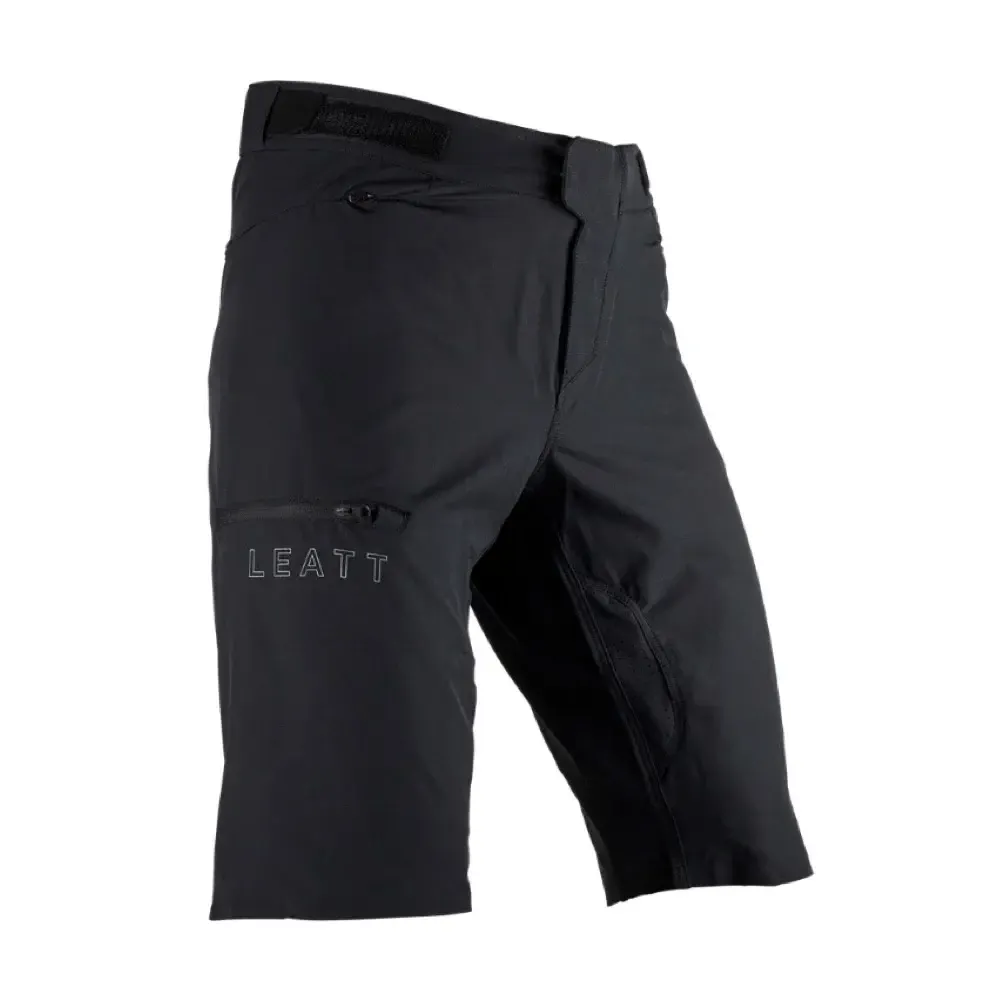 LEATT SHORTS MTB 1.0 TRAIL BLACK L