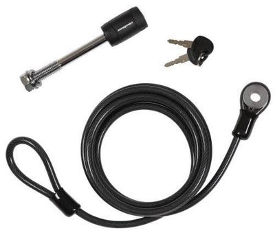 Locking Threaded Hitch Pin 1/2&quot; Plus 6.5 Ft. Cable