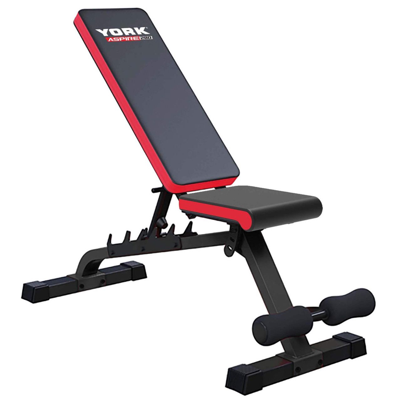 York Aspire 280 Bench with Foot Hold Down