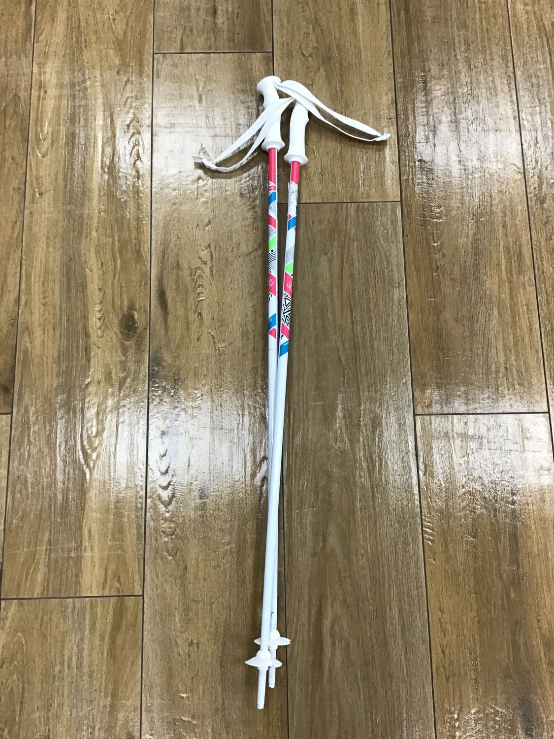 used tecnop pro sweety ski poles90cm