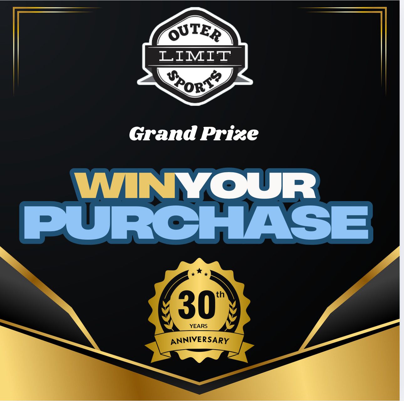 Grand Prize - Win Your Purchase up to $1000 (paid in gift card)