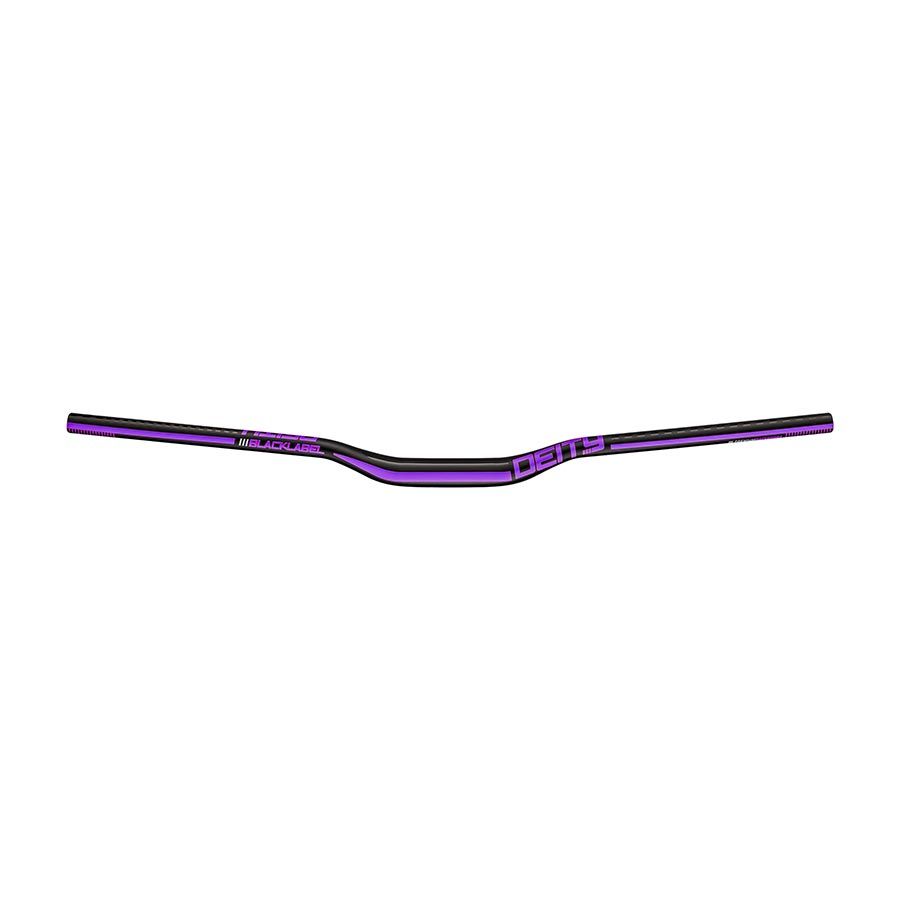 Deity, Black Label 25, MTB Handlebar, Diameter: 31.8mm, 800mm, Rise: 25mm, Purple