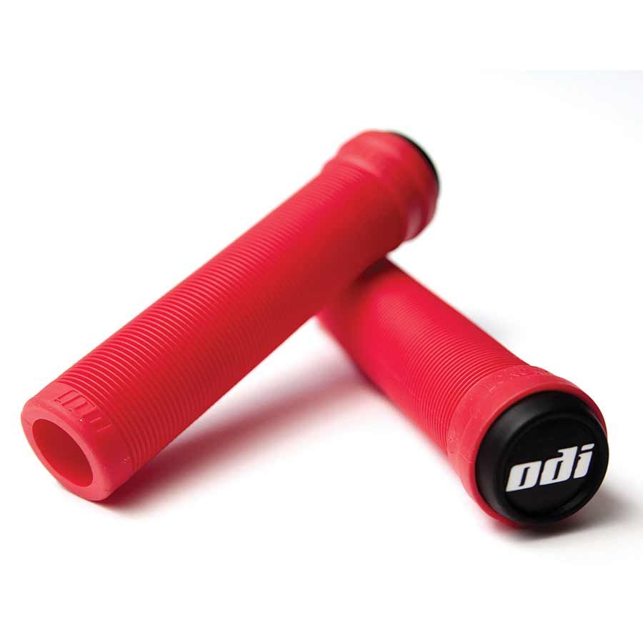 ODI, Soft Longneck Flangeless, Grips, 135mm, Red