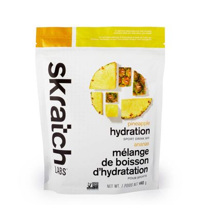 Skratch Labs, Sport Hydration, Drink Mix, Pineapple, Pouch, 20 servings 440g