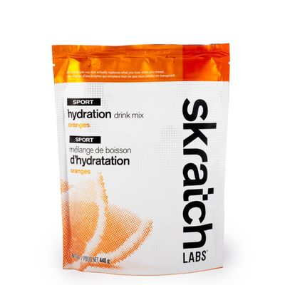 Skratch lab Sport Hydration Drink Mix, Oranges, 440g