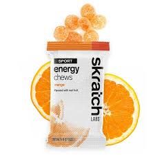 Skratch Labs, Sport Energy, Chews, Orange 50g