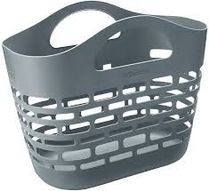 Basket Electra Plasket Recycled Ocean Plastic Lunar Grey
