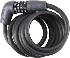 Lock Bontrager Comp Combo Cable 10mm x 180cm Black