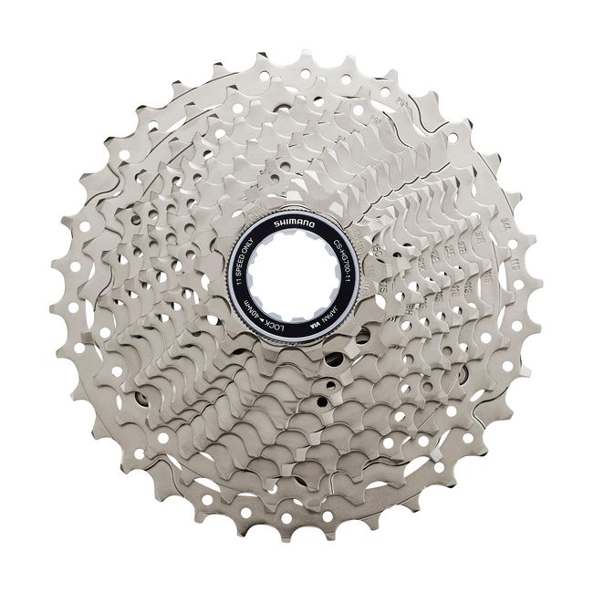 CASSETTE SPROCKET, CS-HG700 11-34T, 105, 11-SPEED, 11-13-15-17-19-21-23-25-27-30-34T