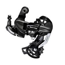 REAR DERAILLEUR, RD-TY500, TOURNEY, 6/7-SPEED, DIRECT ATTACHMENT TYPE, W/ WHEEL TYPE CABLE GUIDE
