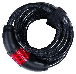 OnGuard, G 5821, Cil cable with cmbinatin lck, 10mm x 150cm (10mm x 4.9&#39;)
