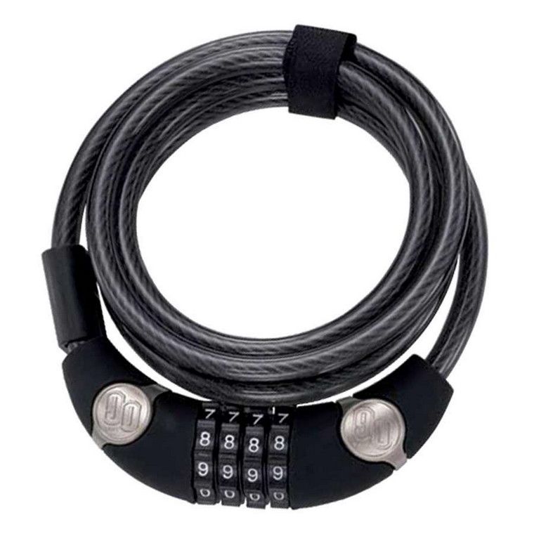 ON GUARD -  OG 5503 Coil cable with combination lock, 12mm x 185cm (6&#39;)