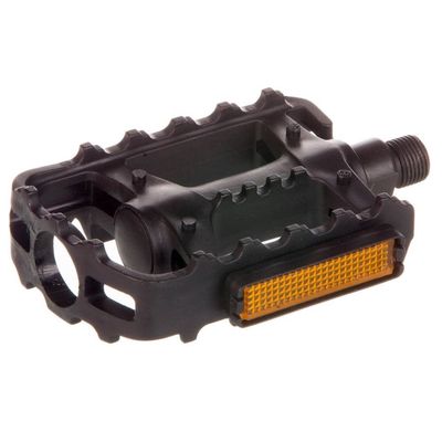 EVO, Swivel Resin, Pedals, Body: Resin, Spindle: Steel, 9/16&#39;&#39;, Black, Pair