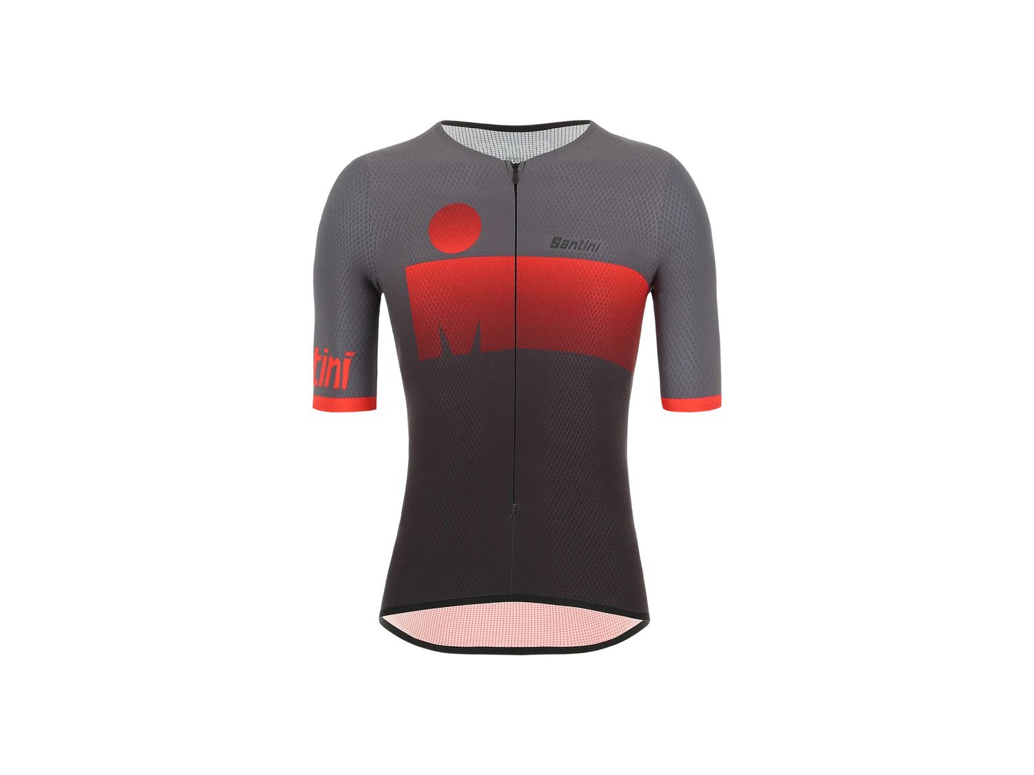 Jersey Santini Ironman Triathlon Audax Short Sleeve Xl Red