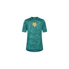 Fox Racing x Trek Ranger Mountain Bike Jersey Large Dark Green
