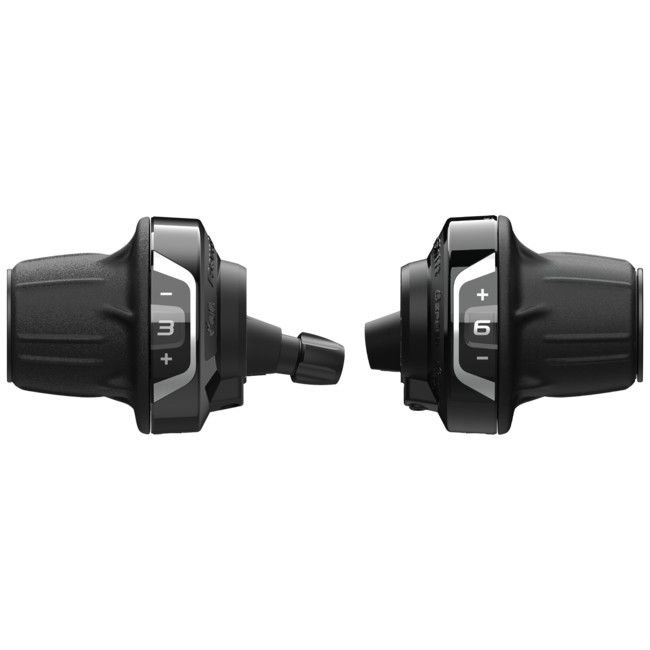 SHIFT LEVER SET, SL-RV400, 3 (SIS) X 6-SPEED, REVO SHIFTER, R: 2050MM, L:1800MM, 600 X 600 X 300MM BLACK OUTER, W/ OPTICAL GEAR DISPLAY
