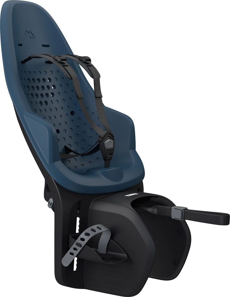Thule Yepp Maxi 2 frame mount child bike seat majolica blue MAJOLICA BLUE