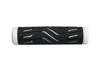 GRIP BONTRAGER SSR CLOSED END 130MM BLACK/WHITE ENDS