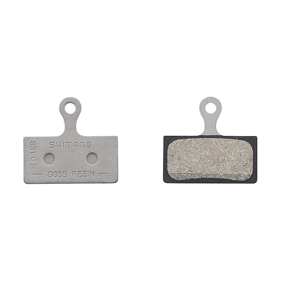 Shimano, G03s, Disc Brake Pads, Shape: Shimano G-Type/F-Type/J-Type, Resin, Pair