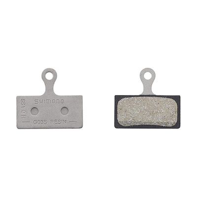 Shimano, G03s, Disc Brake Pads, Shape: Shimano G-Type/F-Type/J-Type, Resin, Pair