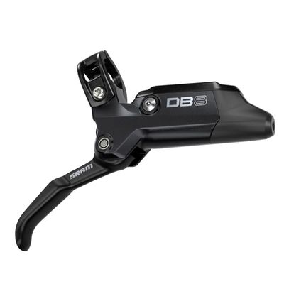 SRAM, DB8, MTB Hydraulic Disc Brake, Front, Post mount, Disc: Not included, Black